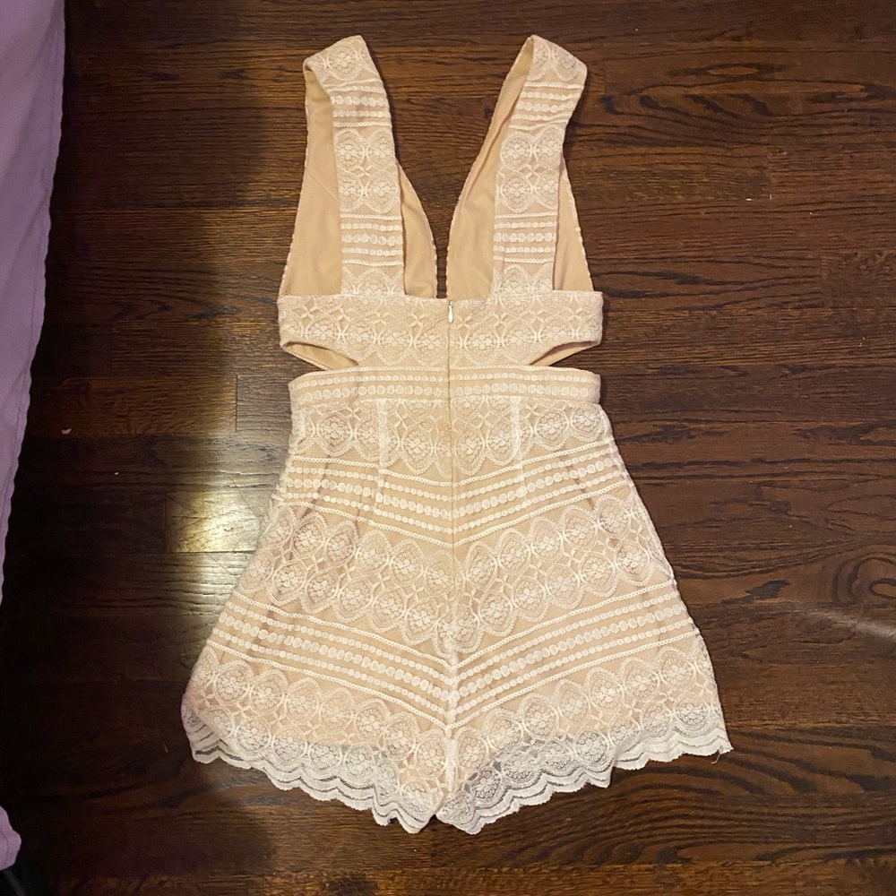 Beige Romper